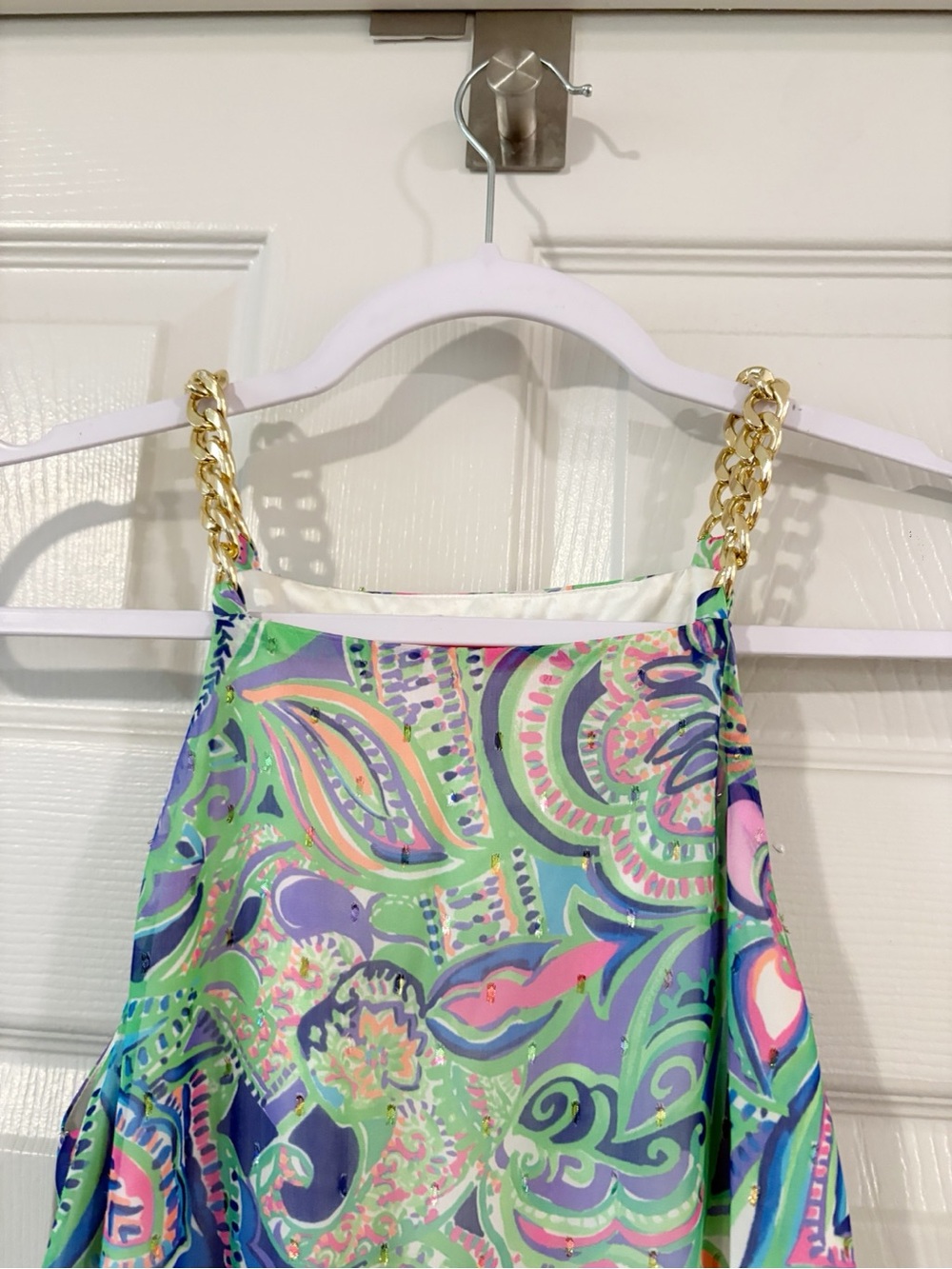 Lilly Pulitzer Tiera Multi Best Kept Secret Engineered Maxi Dress Size Small - Picture 8 of 15
